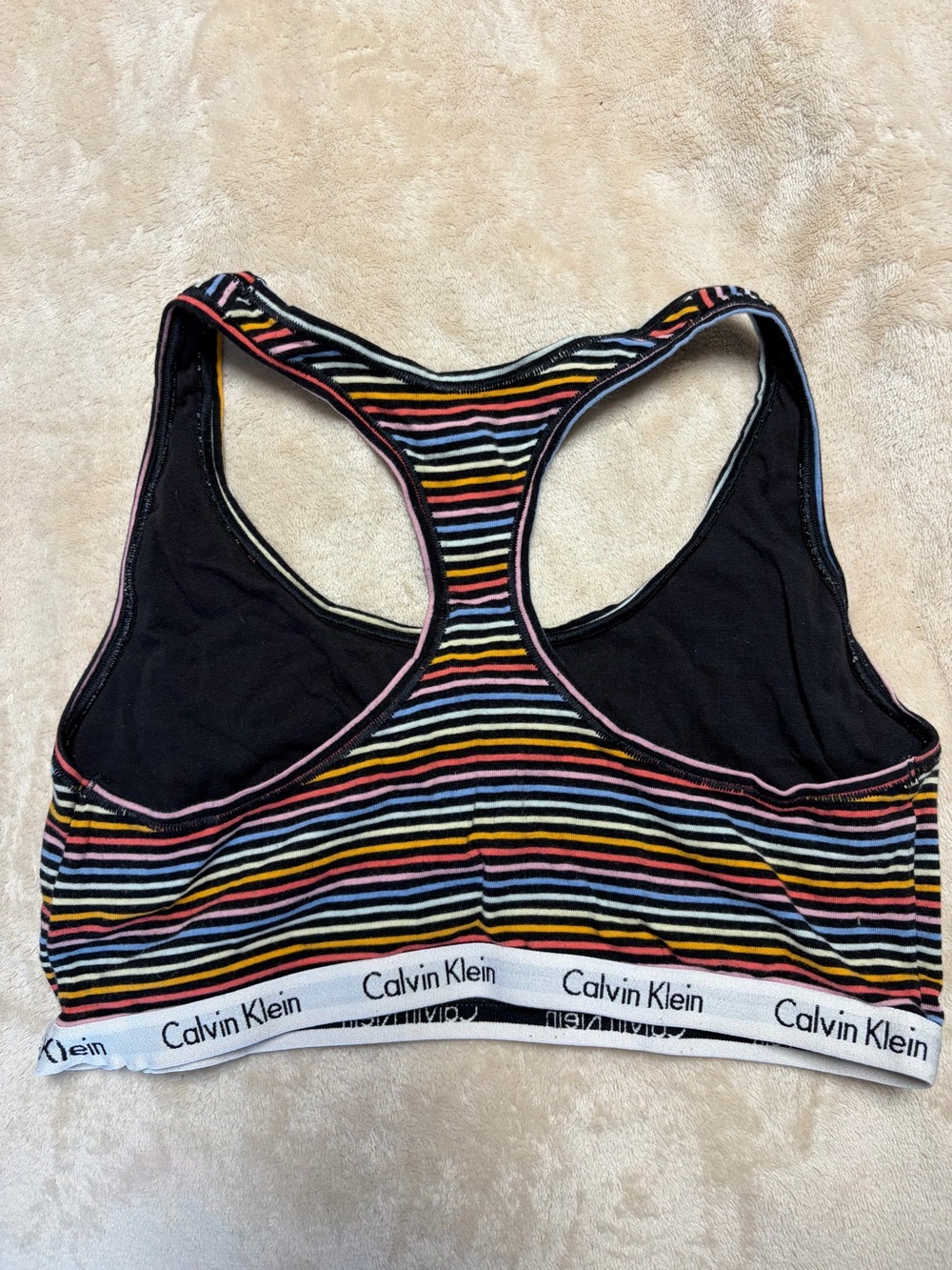 Calvin Klein Racerback Bra - Picture 2 of 3